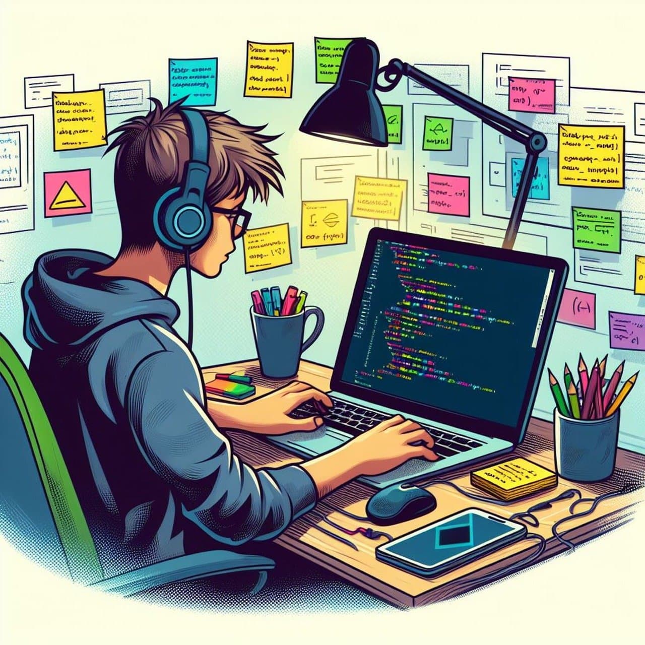 student coding